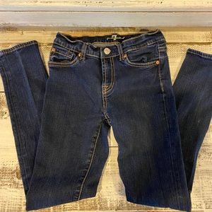 Girls 7 for all Mankind Skinny Jeans